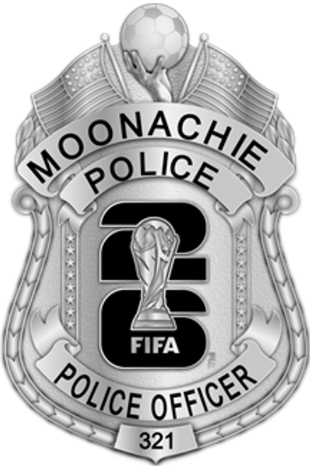 Moonachie Police - The Iconic - 4 Panel Silver