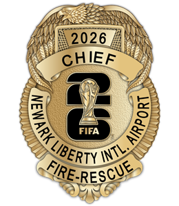 Newark Liberty Intl Fire-Rescue - The Defender - Gold