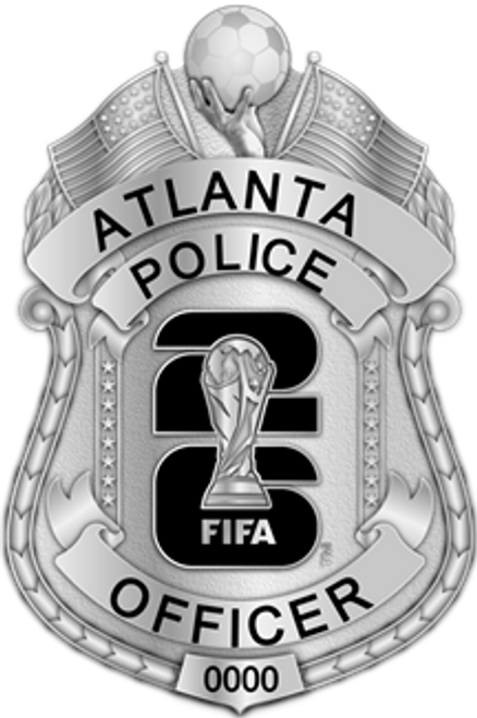 Atlanta Police - The Iconic - 4 Panel Silver
