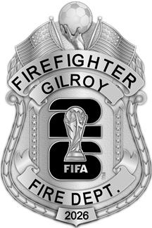Gilroy Fire Department - The Iconic - 4 Panel Silver
