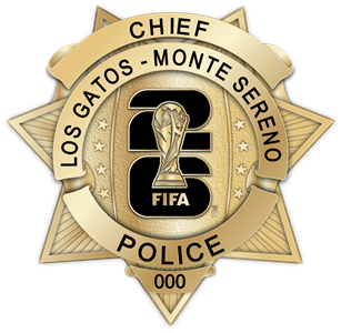 Los Gatos - Monte Sereno Police Department - The Winger - Gold