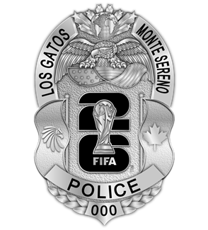 Los Gatos - Monte Sereno Police Department - The Host Nations - Silver