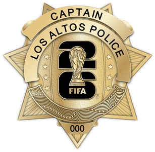 Los Altos Police Department - The Winger - American - Gold