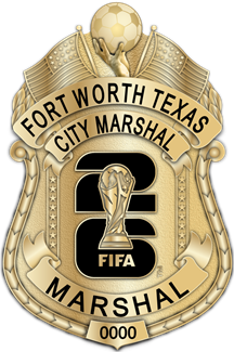 Fort Worth City Marshal - The Iconic - 4 Panel Gold
