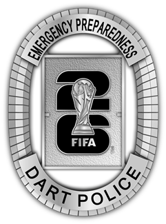 DART Police Department - The Pitch - Pierced Silver