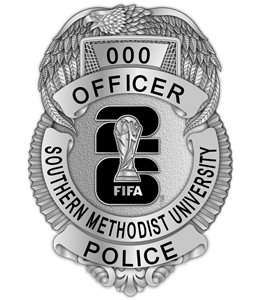 Southern Methodist University Police - The Defender - Silver