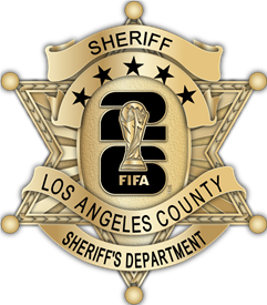 Los Angeles County Sheriff -  The #6 - Gold
