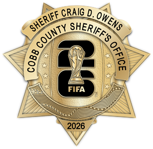 Cobb County Sheriff's Office - The Winger - American - Gold