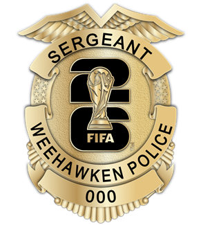 Weehawken Police Department - The Dedicated - Gold