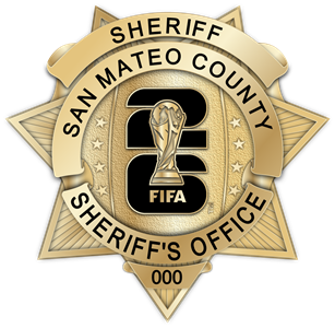 San Mateo Sheriff's Office -  The Winger - Gold