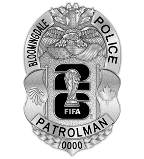 Bloomingdale Police Department - The Host Nations - Silver