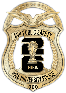 Rice University Police Department - The Victory - Gold