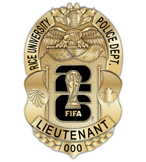 Rice University Police Department - The Host Nations - Gold