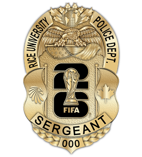 Rice University Police Department - The Host Nations - Gold