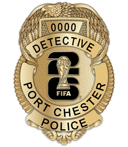 Port Chester Police Dept. - The Defender - Gold