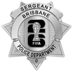 Brisbane Police Department - The Winger - Silver