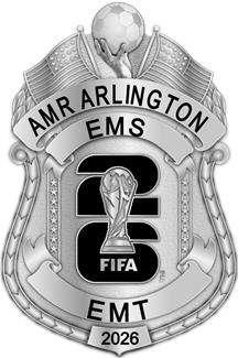 AMR Arlington EMS - The Iconic - 4 Panel Silver