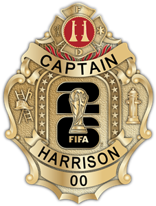 Harrison Fire Dept. - The Protector - Gold