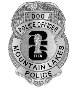 Mountain Lakes Police Dept. -  The Defender - Silver