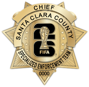 Santa Clara County Specialized Enforcement Team - The Winger - Gold