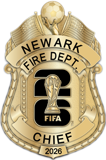 Newark Fire Dept. - The Iconic - 4 Panel Gold