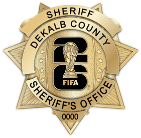 Dekalb County Sheriff's Office - The Winger - Small Gold