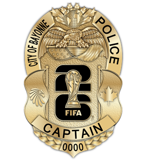 Bayonne Police Dept. - The Host Nations - Gold