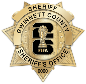 Gwinnett County Sheriff's Office - The Winger - Small Gold