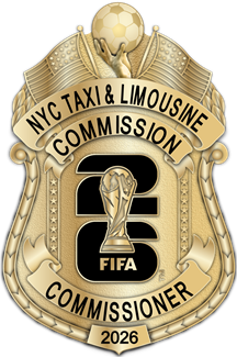 NYC Taxi & Limousine Commission - The Iconic - 4 Panel Gold