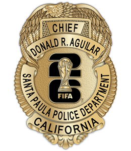 Santa Paula Police Dept. Chief - The Defender - Gold