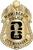 Miami Beach Police Dept. - The Iconic - 4 Panel Gold