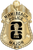 Miami Beach Police Dept. - The Iconic - 4 Panel Gold