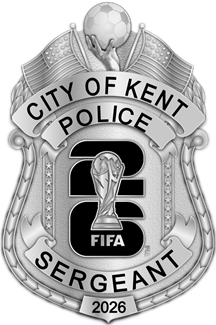 City of Kent Police - The Iconic - 4 Panel Silver