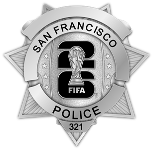San Francisco Police Department - The Winger - Silver