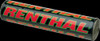 Renthal P272 Handlebar Pad Black/Red/Green Trim Moto