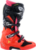 Alpinestars Tech 7 Boots - Black/Fluorescent Red/Fluorescent Pink