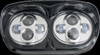 RIVCO PRODUCTS LED-145C HEADLIGHT FLTR CHROME