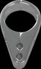 DRAG SPECIALTIES 0658-0037 CLAMP 1.125"THROTTLE/IDLE