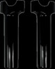 DRAG SPECIALTIES 0602-0521 RISERS BUFFALO 6" BLK