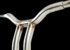 LA Choppers LA-7338-10SS Kage Fighter 10"  Handlebar Bent Riser Harley 57-20