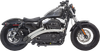 Bassani Chrome Radial Sweeper Exhaust System for 14-19 Harley Sportster 1200