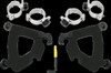 Memphis Shades MEB1993 Mount Kit Gauntlet FXD Black