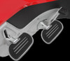 SHOW CHROME 41-185 FLOORBOARDS PSGR CANAM RT