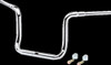 LA Choppers LA-7323-14 Grande Ape Hanger Handlebars 14" Chrome for Harley