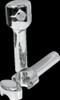 LA CHOPPERS LA-7406-06 RISERS HEFTY SMOOTH 6" CH