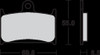 SBS 624HS BRAKE PAD SBS 624HS