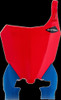 Acerbis 17-19 FOR HONDA CRF450R Raptor Front Number Plate (RED/Blue)