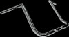 LA Choppers Chrome 1 1/4" Twin Peaks Handlebars 16" Harley Batwing Fairing FLHT