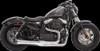 Bassani Chrome Road Rage 2 Mega Power 2-1 Exhaust for 14-19 Harley Sportster