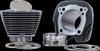 S&S CYCLE 910-0733 CYLINDER KIT 128" BLACK GRANITE - HARLEY M8 MILWAUKEE 8